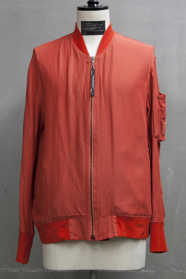 BOMBER JACKET Orange - JULIUS