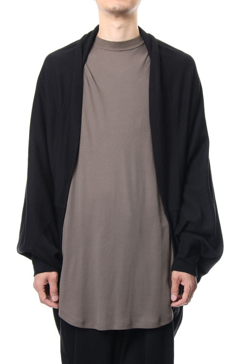 COCOON JACKET Black - JULIUS