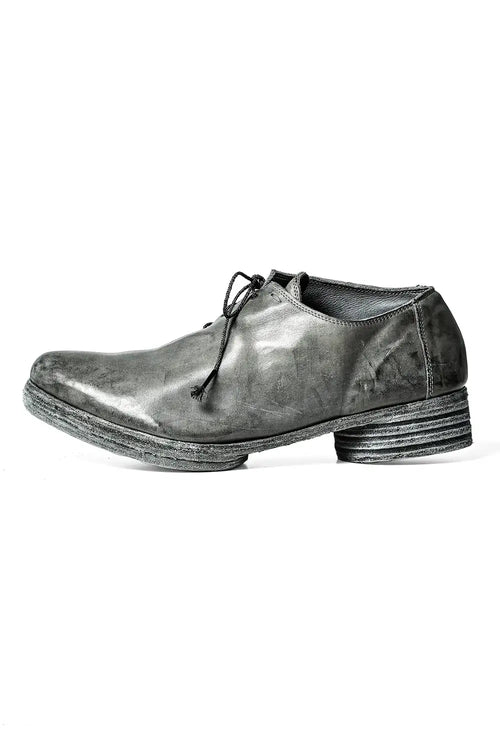 incarnation × DEVOA Shoes Horse leather garment dyed Fade Gray - DEVOA