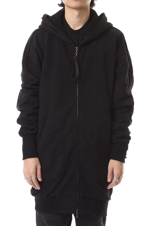 LONG ZIP HOODIE - JULIUS