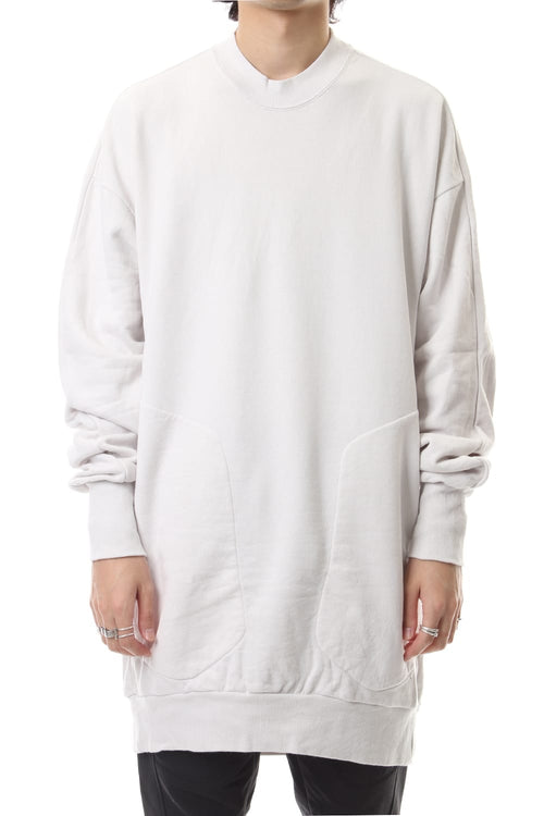 BIG SWEATSHIRT JACKET Plaster - JULIUS