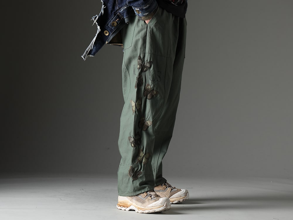 Ink / Eleven by Boris Bijan Saberi 2023-24AW - The lower half, unified by earthy colors - ink23-11 (Butterfly Pants) BOOT2-GTX-Gum(BOOT2 Gore-Tex - Gum) - 3-002