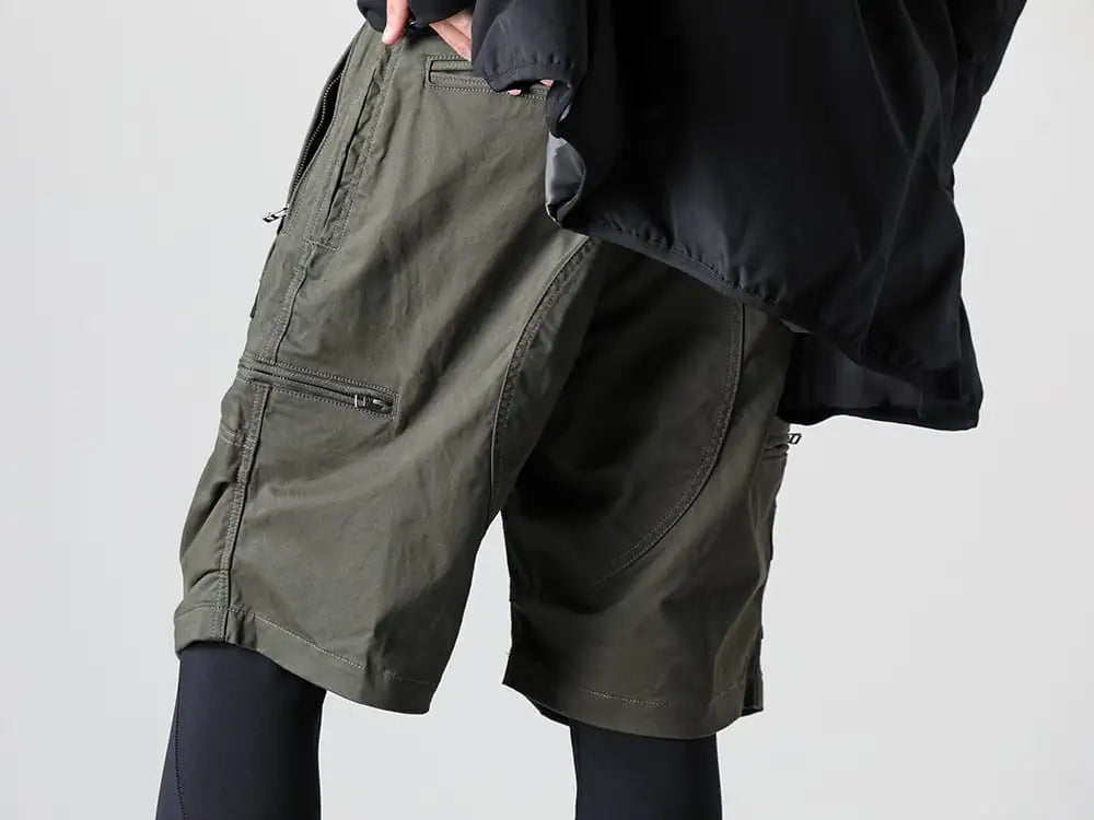 RIPVANWINKLE 23-24AW - RIPVANWINKLE recommends a layered style with shorts - RB-509-Khaki - Parachute H/P Khaki 3-004