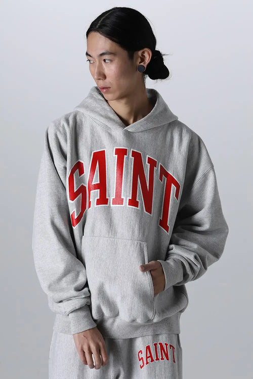 ARCH SAINT Hoodie Gray - SAINT Mxxxxxx