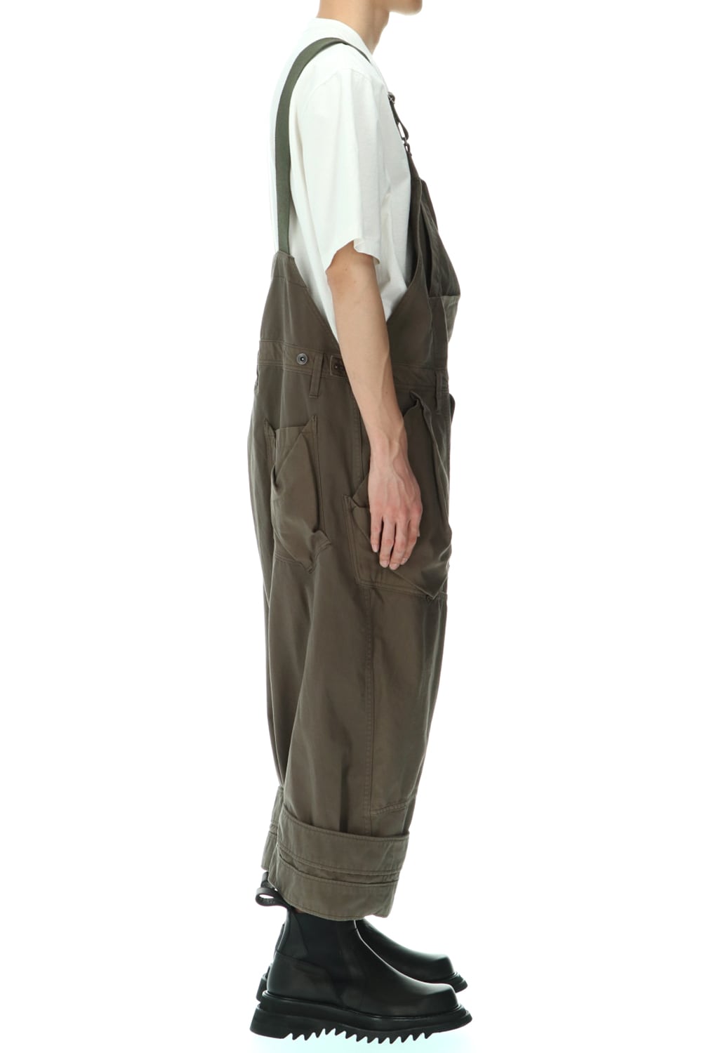 737JSM1-Khaki | JUMP SUIT KHAKI | JULIUS | Online Store