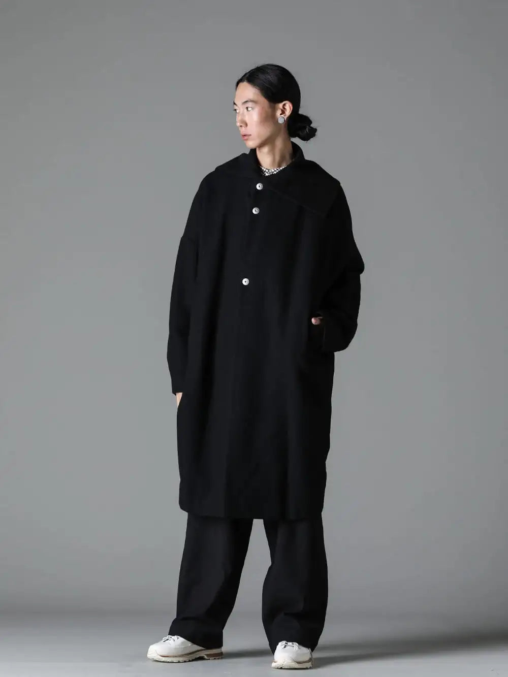 Omar Afridi 23-24AW New Arrivals! Distorted Cocoon Coat