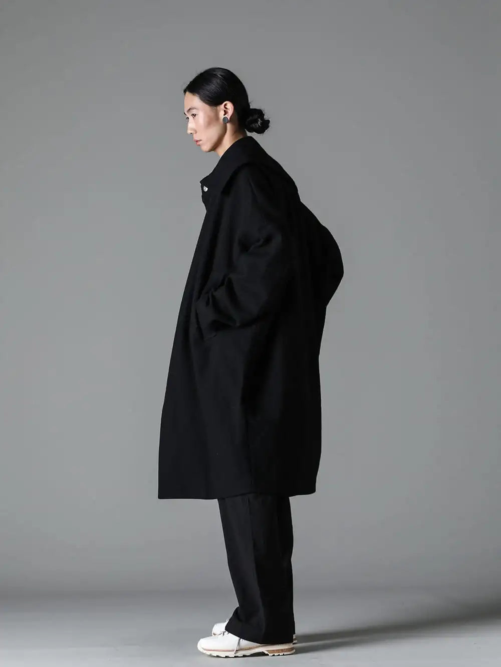 Omar Afridi 23-24AW New Arrivals! Distorted Cocoon Coat