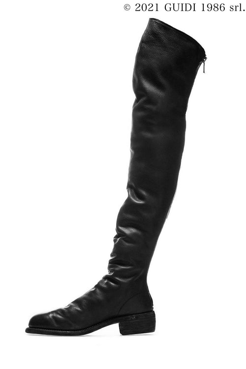 7912 - Over Knee Back Zip Boots - Guidi