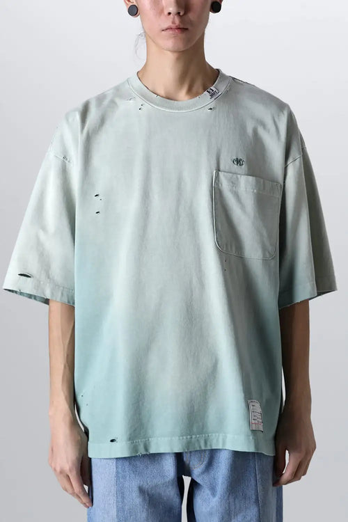 Sunfaded Tee Green - MIHARAYASUHIRO