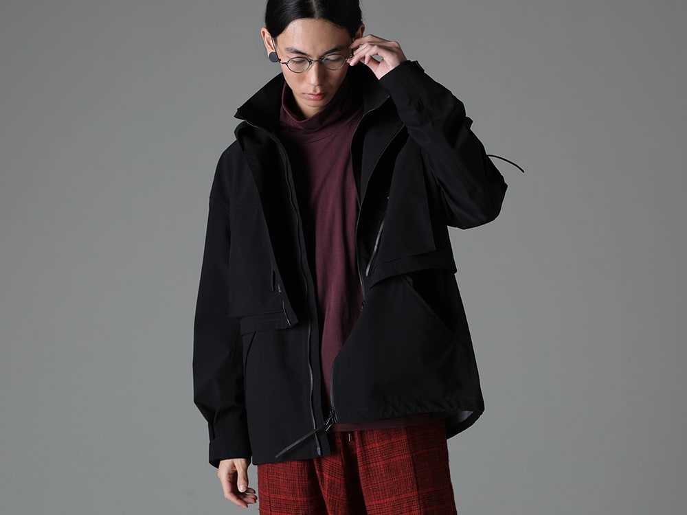 The Viridi-anne / RIGARDS 2023-24AW - The Brand's Popular Tactical Series - VI-3625-06-Black(Tactical Jacket Black) VI-3670-01-Wine(Cotton/Cashmere Turtle-Neck Long Sleeve T Wine) RG1019CU-VINTAGE GRAY(RG1019CU / VINTAGE GRAY x CLEAR LENS MATTE)) - 2-001