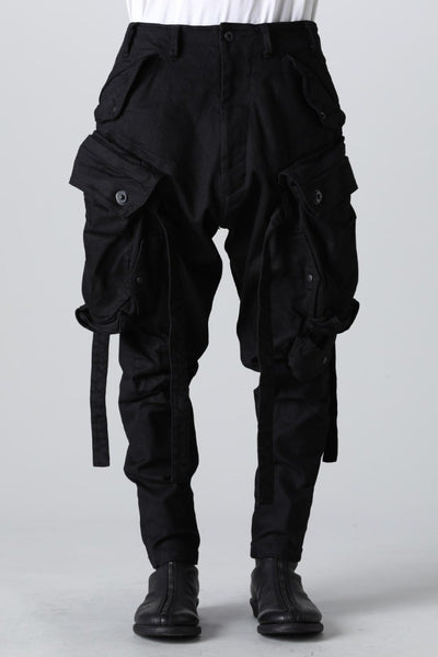 The R Limited 10.5oz Stretch Denim Gas Mask Cargo Pants - JULIUS