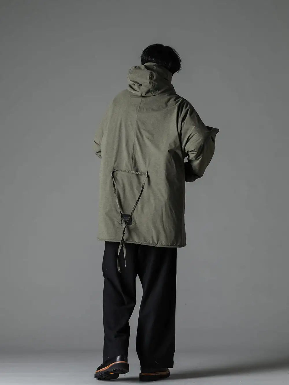 Norwegian Rain - 2023-24AW Styling - Paded Harmattan Super Light Weight, a waterproof jacket for winter. - Paded-Harmattan-SLW-Merange-Army-Green - The high level of functionality this piece can withstand in harsh winter climates is its charm - O16KN1-Moss-Green - KNITTED CREWNECK Moss Green - O16TR4-Black - JOGGING TROUSERS Wool Cotton Linen Shirting Black - Utility-Hiker - Utility Hiker 1-003