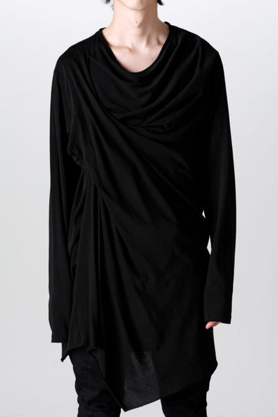 Venus Long sleeve Cutsewn Black - JULIUS