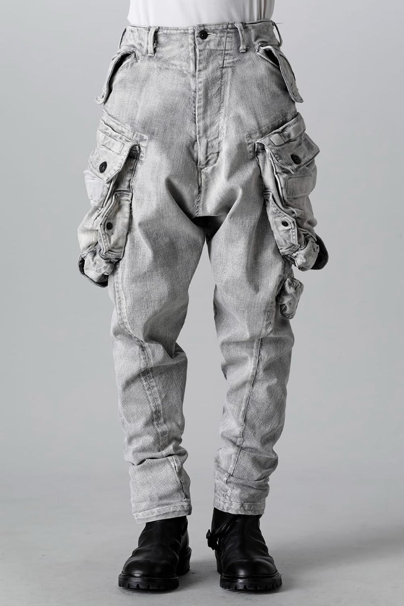 Genveje kaste støv i øjnene fejl 839PAM3-PL 10.5oz Stretch Denim Gas Mask Cargo Pants JULIUS Online Store -  FASCINATE ONLINE