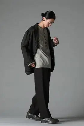 ZIGGY CHEN 23-24AW Autumn Linen Jacket Style
