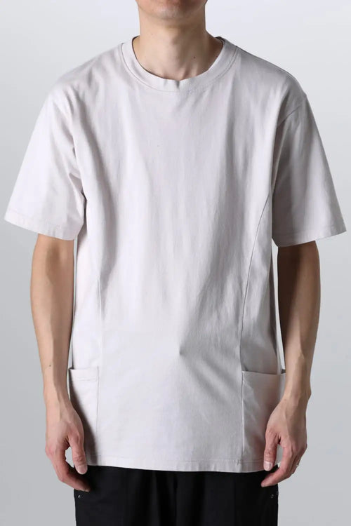 サイドポケット Tシャツ アースグレー - RIPVANWINKLE - リップヴァンウィンクル