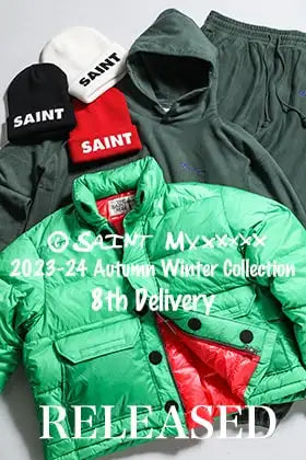 [Arrival Information] SAINT Mxxxxxx 2023-24AW collection 8th delivery items are now available both in-store and by mail order!