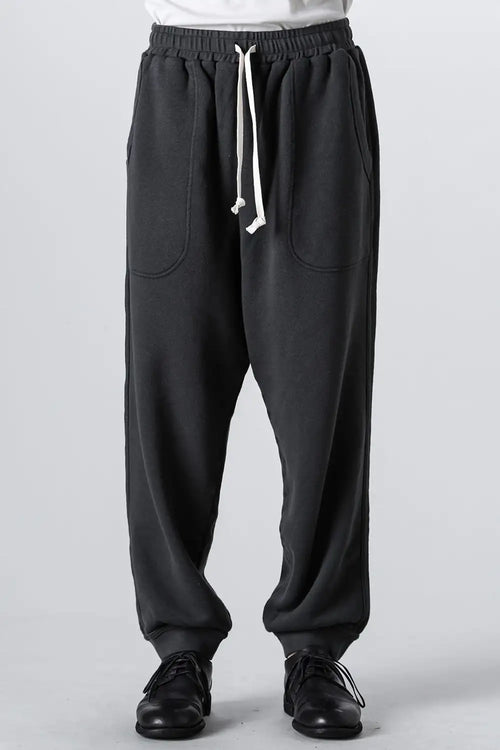 SWEATPANTS Loopwheel Sweat BLACK - O PROJECT