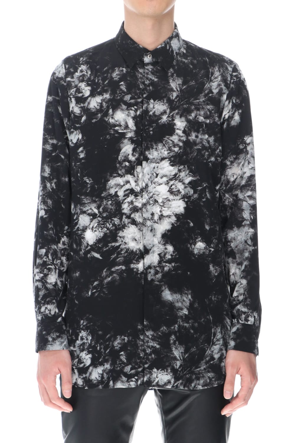 GalaabenD 22AW FLOWERシャツ BLACK 新品-