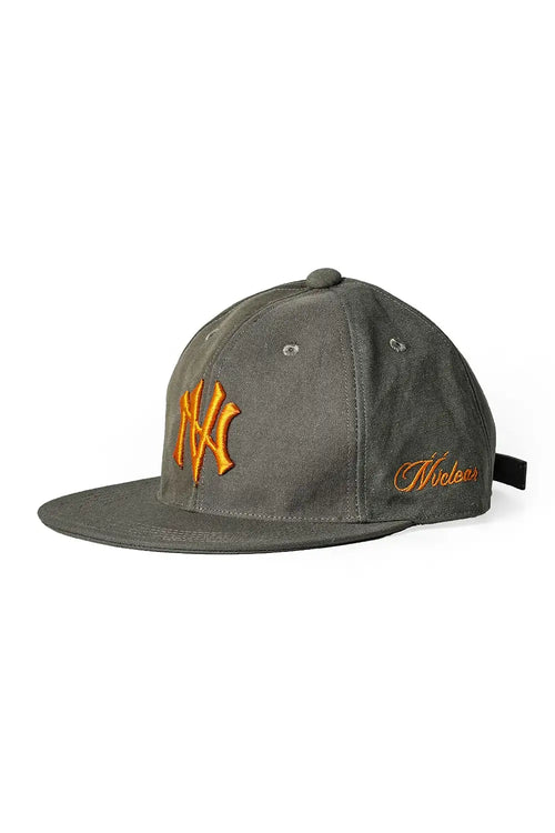 NV LOGO FR ARMY COTTON CAP VINTAGE GREEN × Orange - NVCLEAR