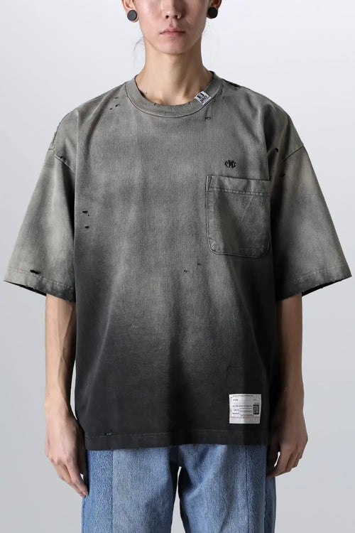 Sunfaded Tee Black - MIHARAYASUHIRO