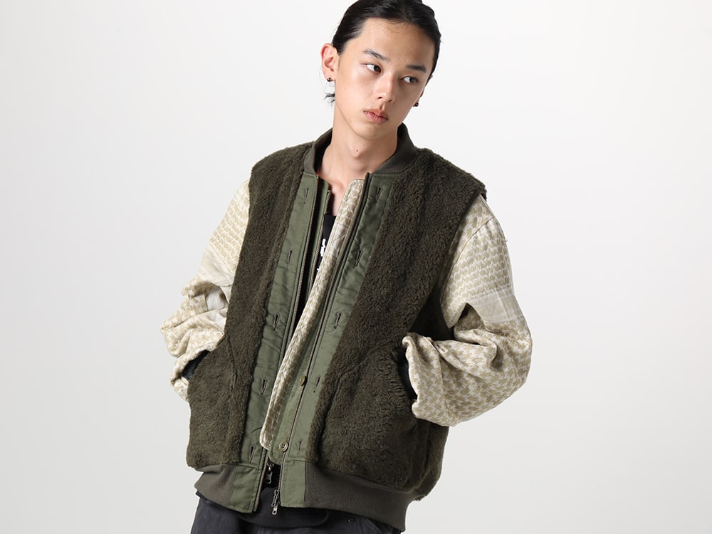 ink 2023-24AW - Reversed Version of the Outerwear - ink23AW-02(BIRD-1 (MA-1) Jacket) - 5-009