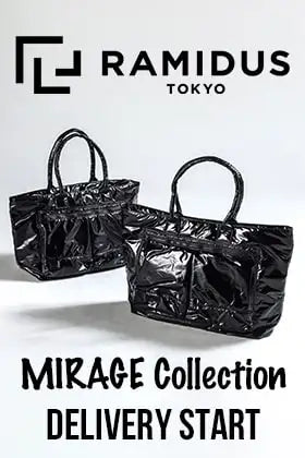 RAMIDUSより「MIRAGE」コレクションのアイテムが入荷！