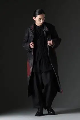 Yohji Yamamoto 2023-24AW Double-Layered Coat Styling