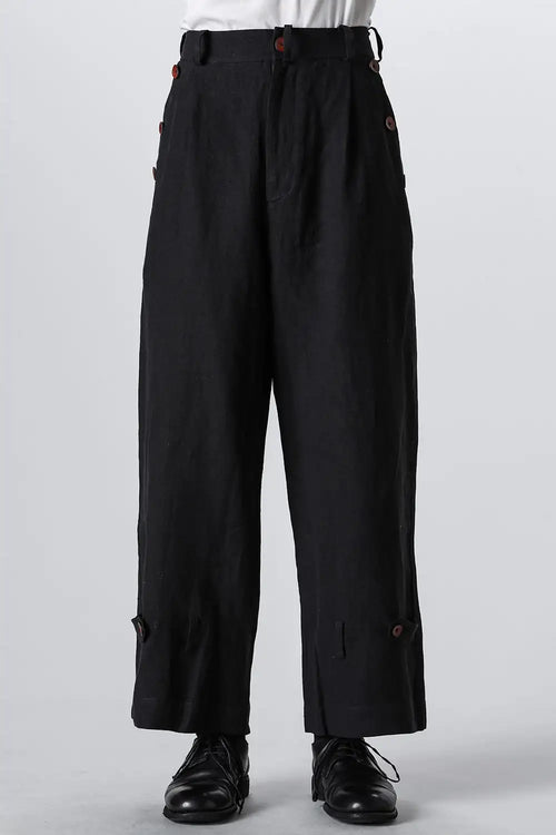 Hem-Adjustable Trousers - Peng Tai