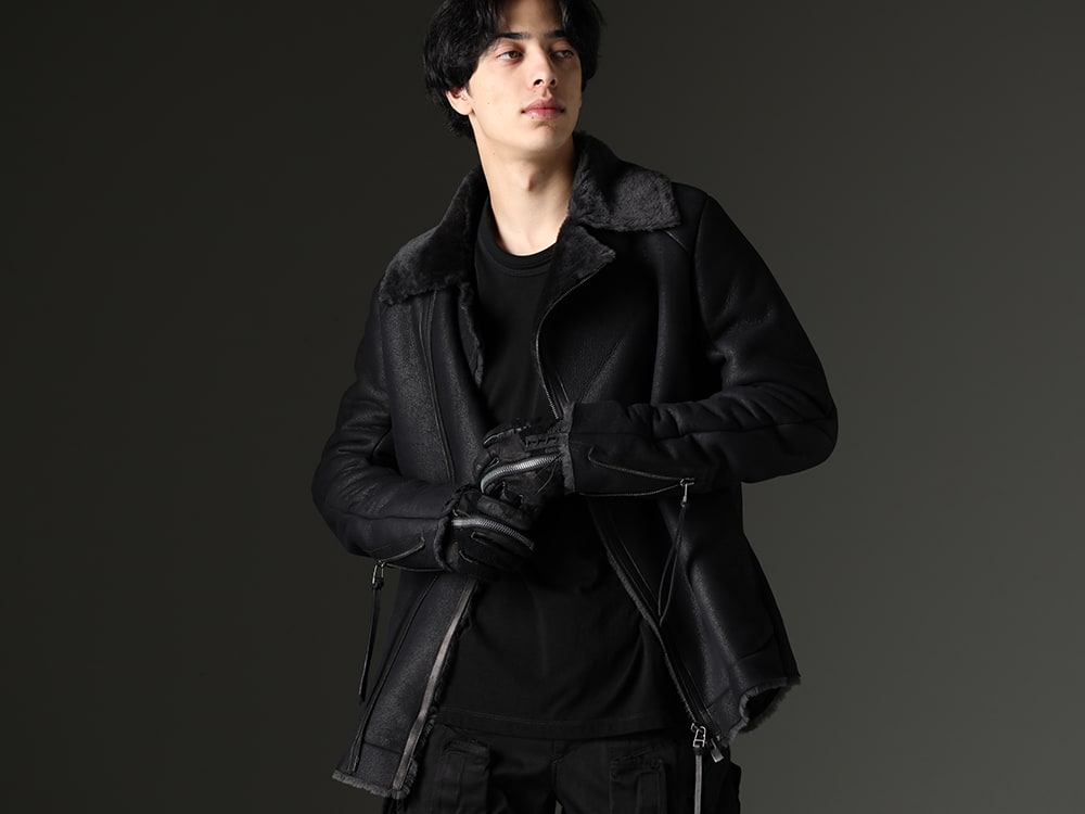 JULIUS × D.HYGEN 2023-24AW All-Black Winter Style - FASCINATE BLOG