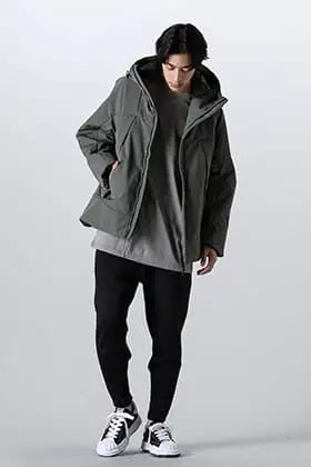 LANTERN Heating Hooded Blouson Blakey Style!!