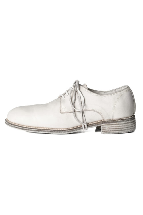Classic Derby Shoes Laced Up Single Sole - Horse Full Grain - 992X CO156T - GUIDI