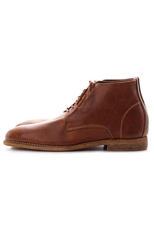Ankle Boots - Cordovan Full Grain Leather - Guidi