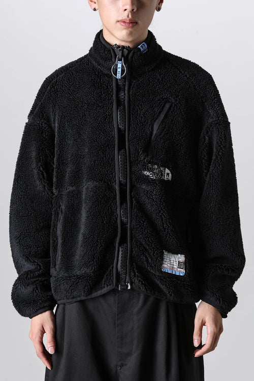 Wide Back Boa Blouson Black - MIHARAYASUHIRO