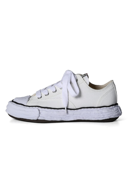 PETERSON 23 Canvas Low Cut Sneakers White - MIHARAYASUHIRO