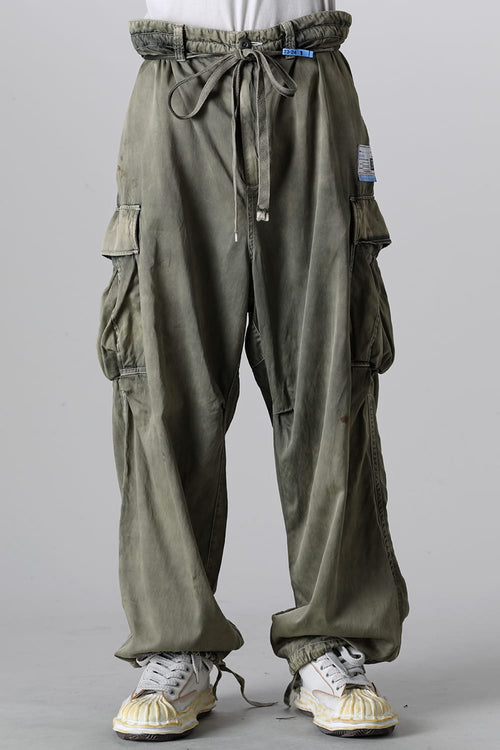 Big Cargo Trousers Khaki - MIHARAYASUHIRO