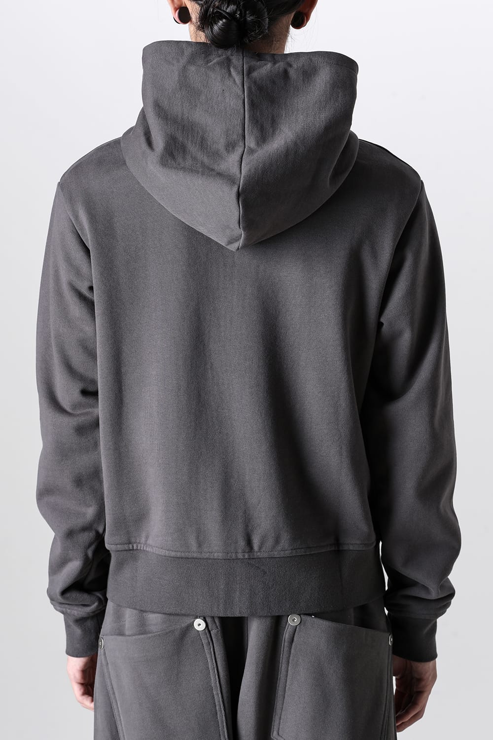 AW23-JER-103-02 | Full Zipped Hoodie Cotton Jersey | Omar Afridi 