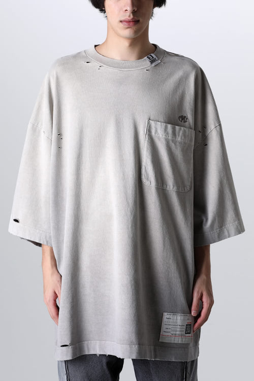 Sunfaded Huge Tee Beige - MIHARAYASUHIRO