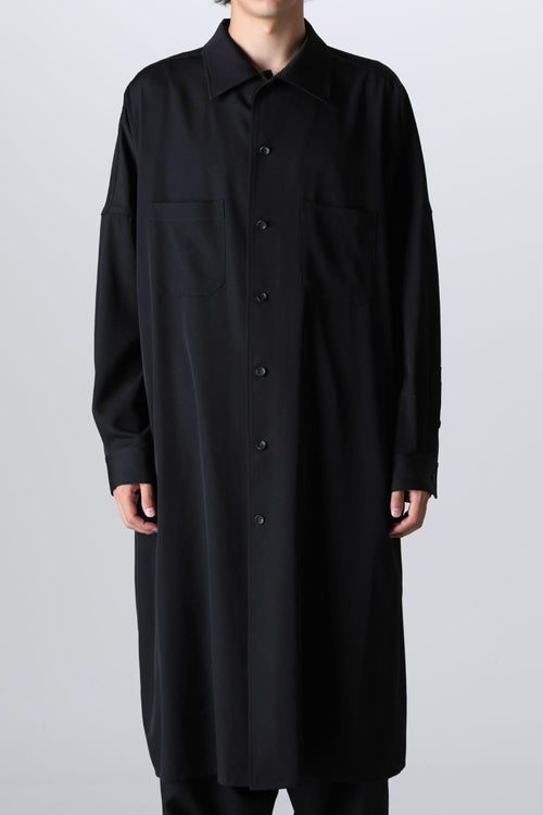 Soutien Collar Long Blouse - Yohji Yamamoto