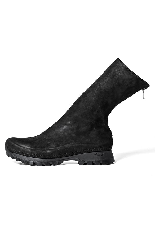 Yohji Yamamoto × Guidi Vibram Sole Backside Zip Boots - Yohji Yamamoto