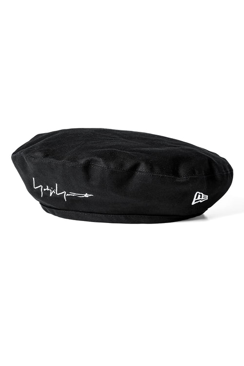 New Era × Yohji Yamamoto YY LOGO Beret - Yohji Yamamoto