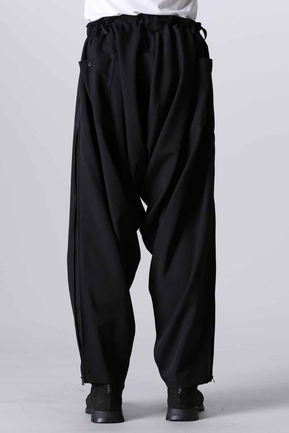 DOUBLE GAUZE PANTS (L) (L Black): Y's for living｜ THE SHOP YOHJI YAMAMOTO