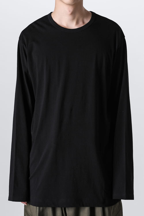 Crew Neck Long Sleeve T-Shirt - Yohji Yamamoto