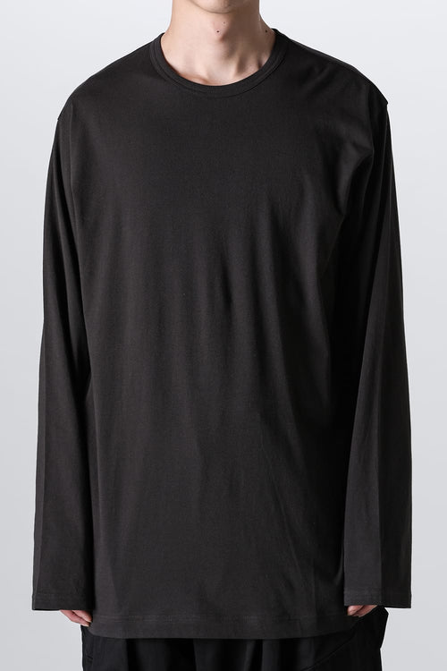 Crew Neck Long Sleeve T-Shirt - Yohji Yamamoto