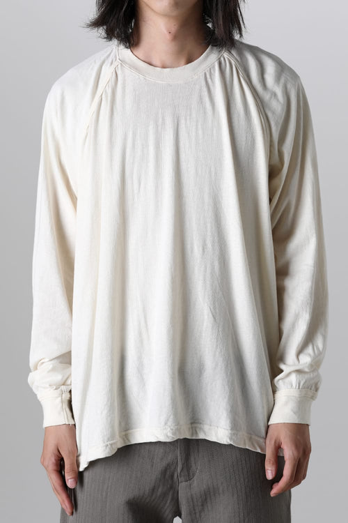 LONG SLEEVE TEE Cotton Wool Jersey  Kinari - O PROJECT