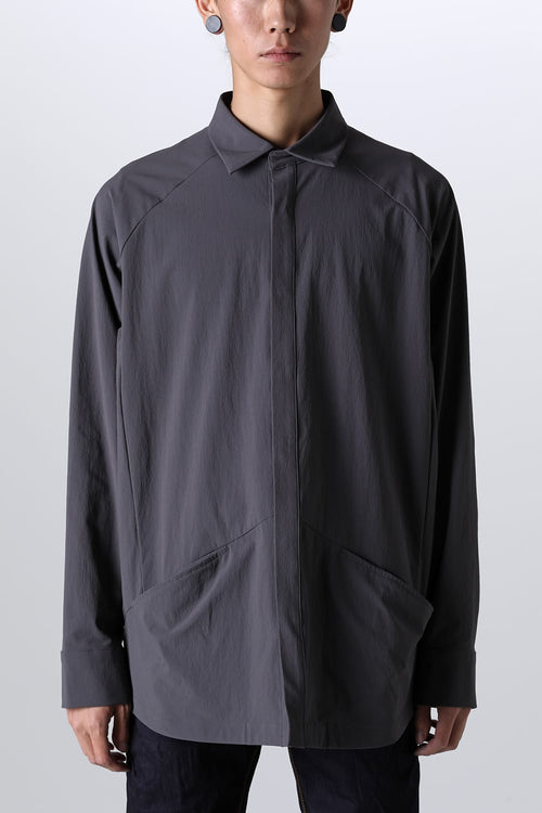 Anorak Jersey Shirts Titanium Gray - RIPVANWINKLE