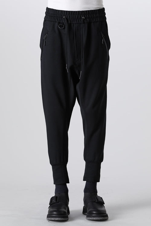 Line Jersey Pants Black - RIPVANWINKLE