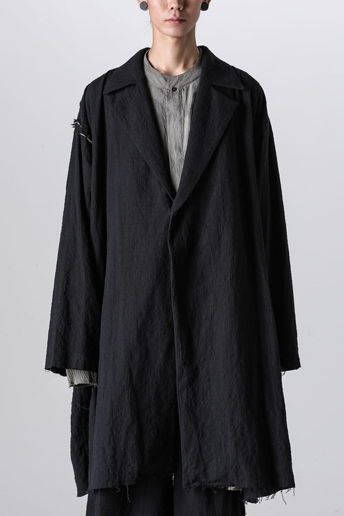 Hand Dyed Rawing Over size Coat - CHIAHUNG SU