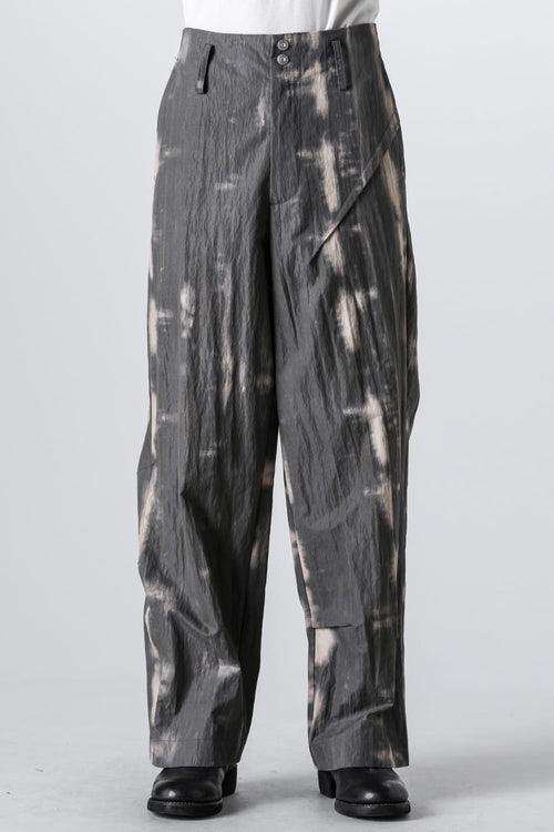 Darted Trousers Ventus Print - Omar Afridi