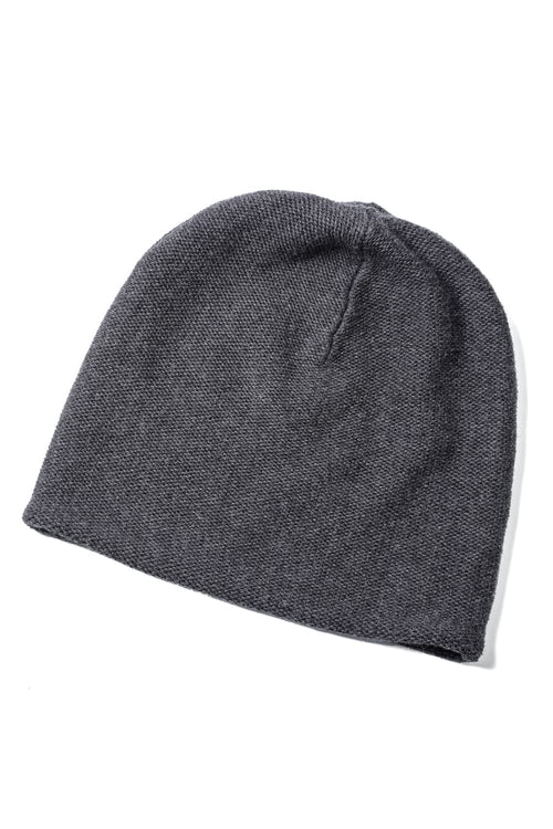 Knit cap cotton / cashmere Charcoal - DEVOA
